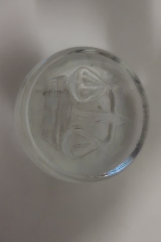 For samleren:
Hinkesten af helt gennemsigtigt, klart glas med smukt motiv af stjernetegnet 
"Vægten"