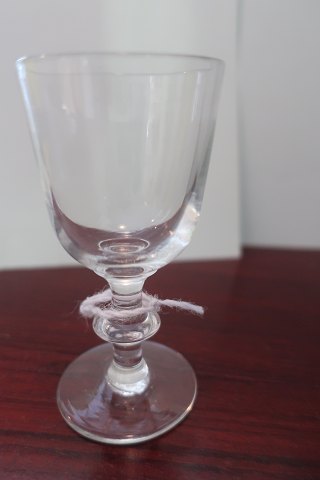 Antikt og enkelt smukt hedvinsglasFra ca. 1880