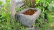 Trough made of red granite, antique
The trough is made of grey granite, - a so-called dog trough
About 1780-1820
L: 38cm
W: 33cm
H: 30cm
We have a large choice of good, antique, Danish troughs, millstones, saddle 
querns etc.
Please contact us