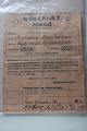 For samleren: 
Købekort for mænd i forbindelse med 2. 
verdenskrig
Dateret 1. april 1944