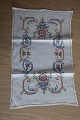 Old table cloth
With embroidery in colours - made by hand
About  54cm x 33cm
In a good condition