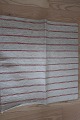 Fustian (olmerdug) made of flax
This antique Danish fustian is in the old 
hand-woven/home-woven quality from the years when 
that was the way to do it and it is NOT industrial 
produced
This item is: 130cm x 66cm Made as a cushion
This is a little dirty